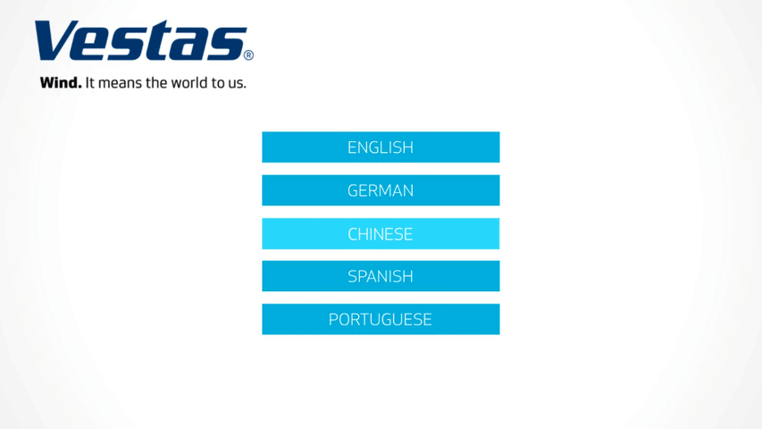 GIF fra Vestas e-learning program skrevet i en kundecase.